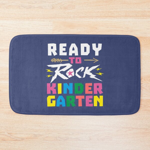 Item preview, Ready To Rock Kindergarten My First Day Of Kindergarten Cute Colourful Letters  designed and sold by alenaz.
