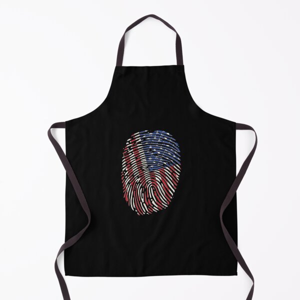 Item preview, USA flag fingerprint designed and sold by DerSenat.