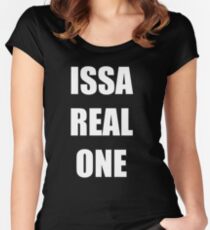 Issa Real One Women's Fitted Scoop T-Shirt