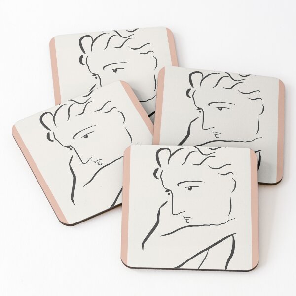 Item preview, Henri Minimalist Drawing of Woman  designed and sold by Gibbs Cox Wells.