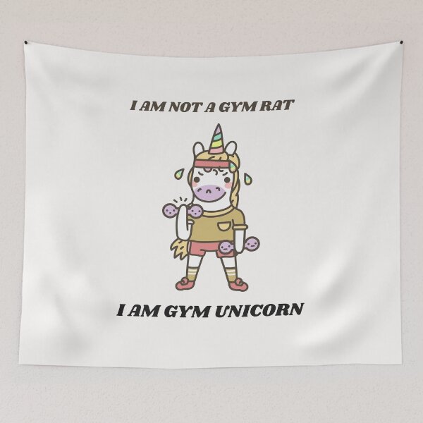 Item preview, GYM UNICORN designed and sold by KDM-Designs.