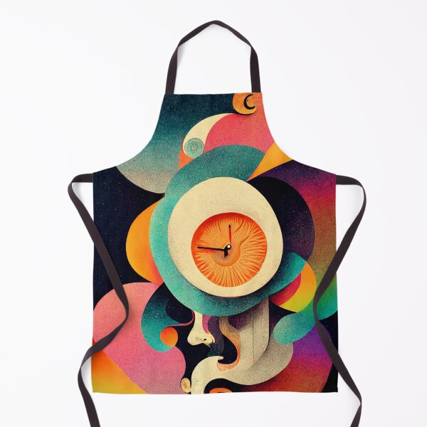 Artikelvorschau, Retro Psychedelic Clocks entworfen und verkauft von deificusArt.