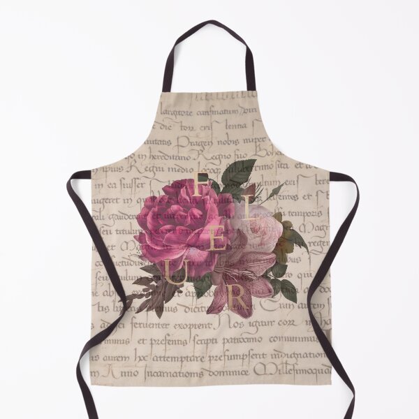 Item preview, fleur pink bouquet of flowers on a vintage book designed and sold by Beeroclock.
