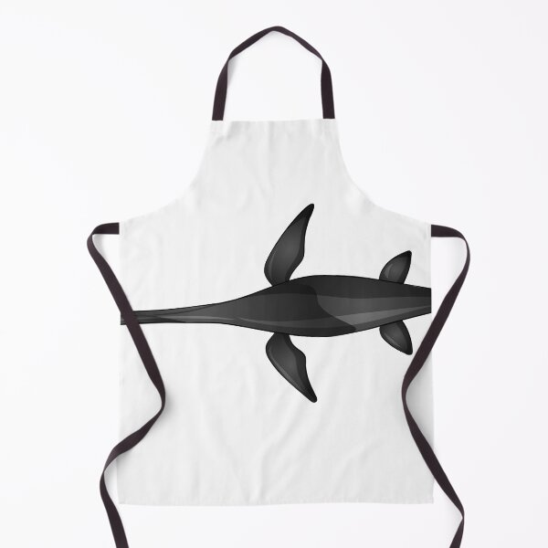 Item preview, Black Plesiosaur / Black "Loch Ness Monster" designed and sold by prehistoricco.