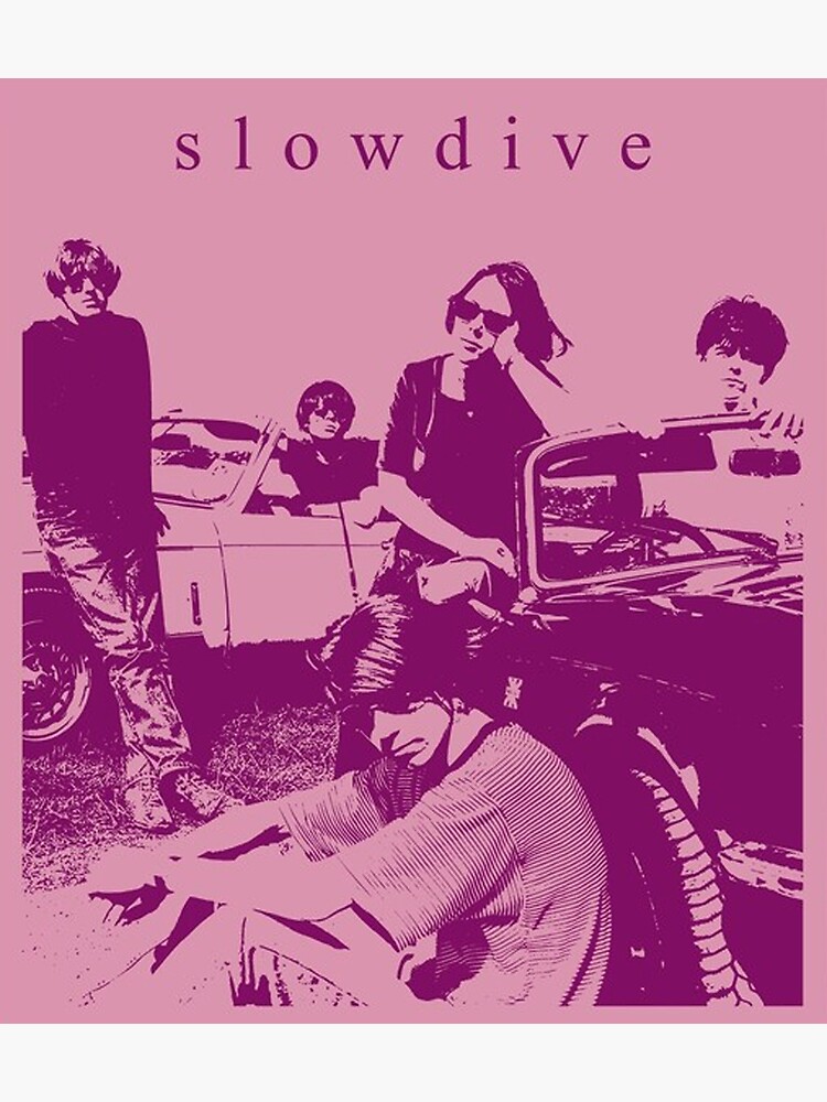 "Slowdive Fanart" Poster For Sale By Luislewist | Redbubble