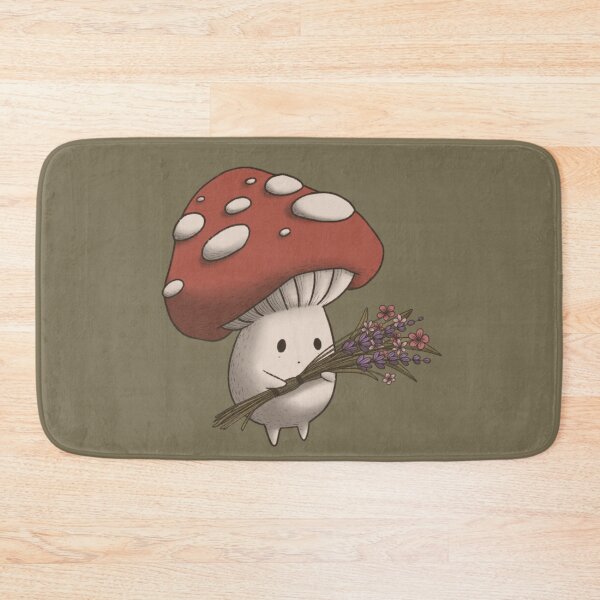 Item preview, Little Mushroom with Flowers designed and sold by HuntingForTeeth.