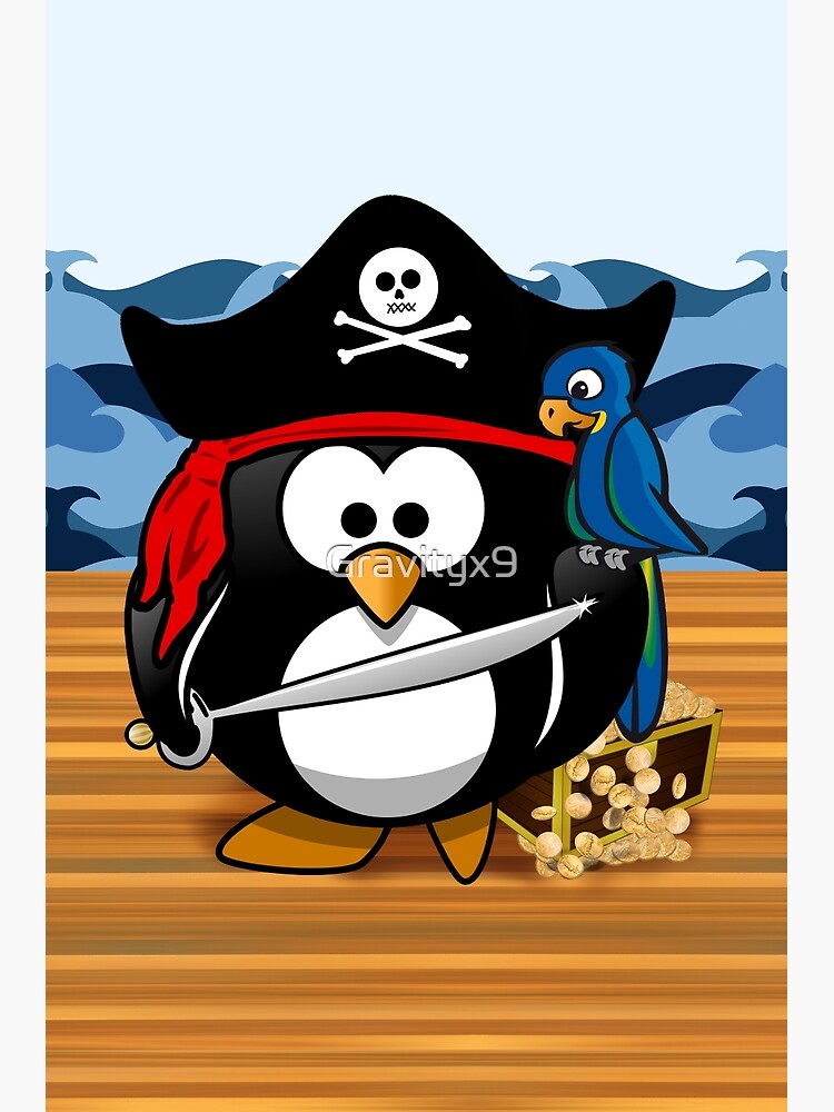 Cute cartoon character Basketball pirate with treasure box in