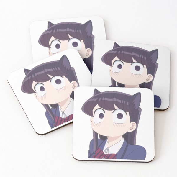 Item preview, Komi Shouko with cat ears (Komi-san Can't Communicate) designed and sold by Taylor Griffith.