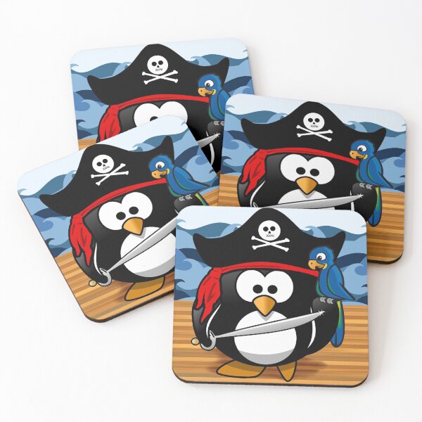 Item preview, Pirate Penguin at Sea designed and sold by Gravityx9.
