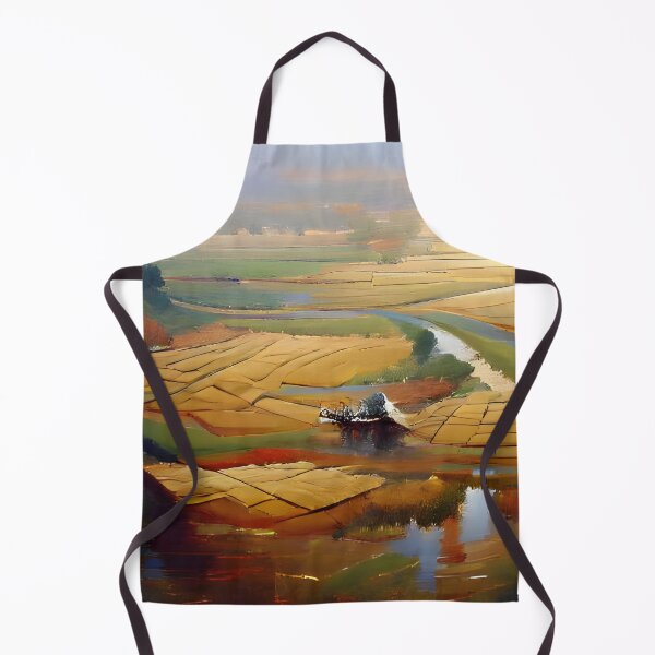 Item preview, Paddy fields in autumn designed and sold by EdwardBratton.
