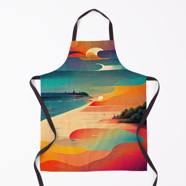 Aperçu de l'œuvre Sunset Beach Vibes créée et vendue par deificusArt.