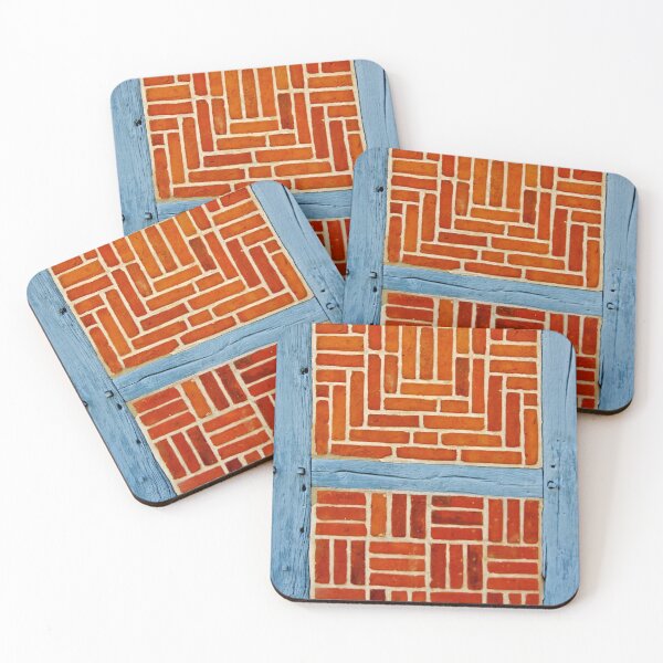 Item preview, Old half-timbered brick pattern designed and sold by Treemonk.