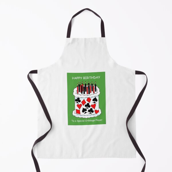 Item preview, Happy Birthday to Cribbage Player Playing Card Cake designed and sold by KateTaylor.
