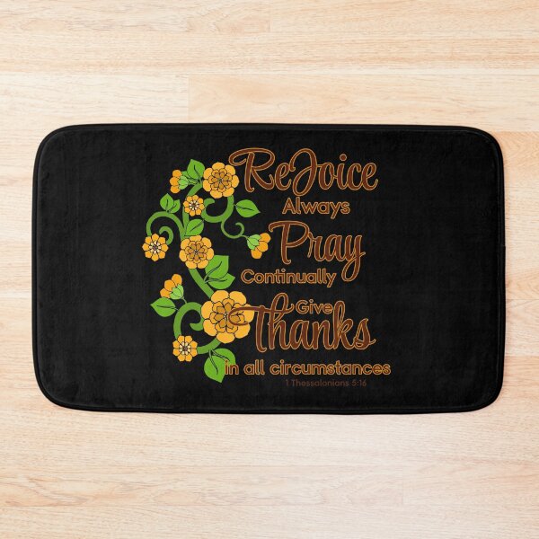Item preview, Rejoice, Pray and Give Thanks 1 Thessalonians 5:16 designed and sold by Alondra.
