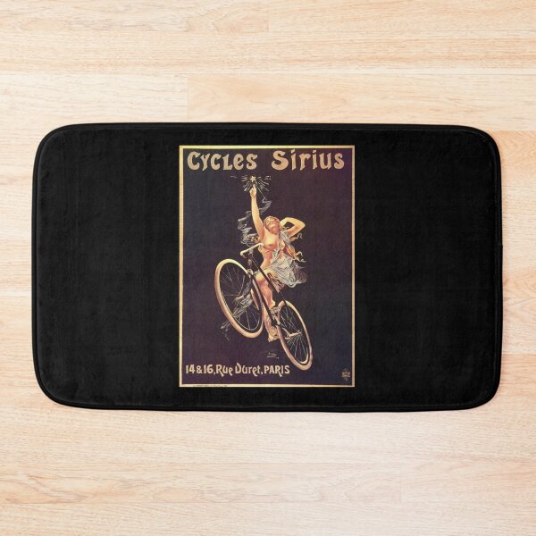 Item preview, Cycles Sirius French Art Nouveau Advertisement Sticker designed and sold by debbieeileenrzp.
