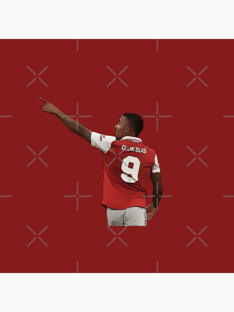 Gabriel Jesus Goal Celebration Poster For Sale By Ijdesigns Redbubble