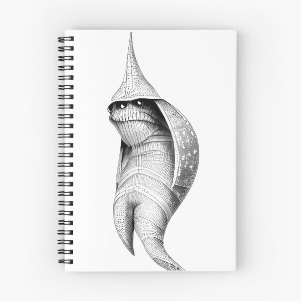 Item preview, Doodle Sea Creature #1 - Conehead designed and sold by pAInted-by-Matt.