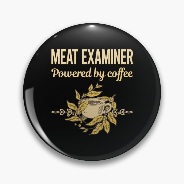 Item preview, Powered By Coffee Meat Examiner designed and sold by toniabrendaom.