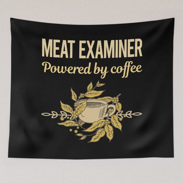 Item preview, Powered By Coffee Meat Examiner designed and sold by toniabrendaom.