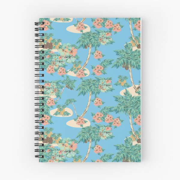 Item preview, Retro tropical azul designed and sold by arrpdesign.
