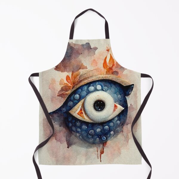 Artikelvorschau, Evil Eye Watercolor entworfen und verkauft von deificusArt.