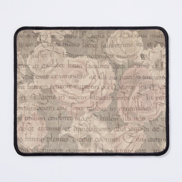 Item preview, dark vintage floral book page designed and sold by Beeroclock.