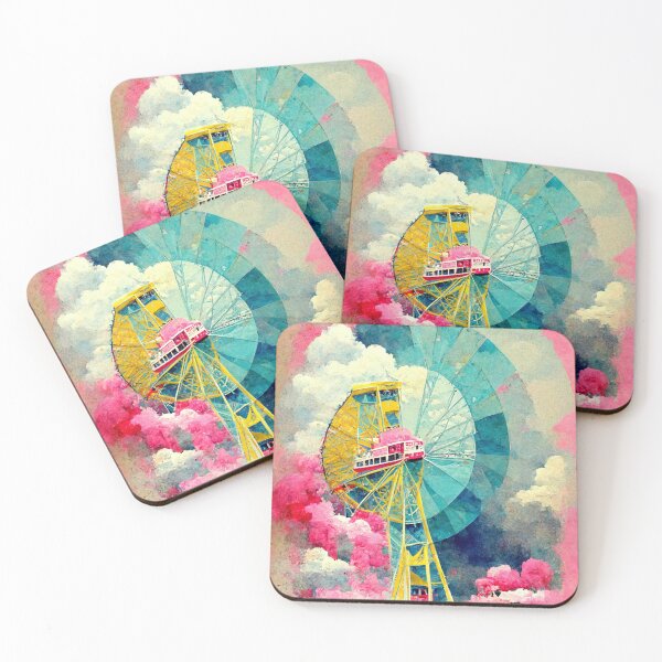 Item preview, Abstract Ferris Wheel in Motion designed and sold by deificusArt.