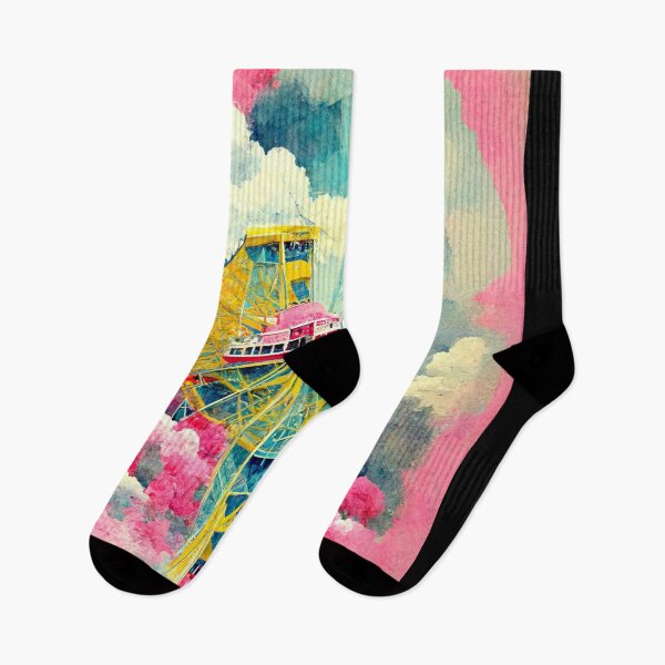 Item preview, Abstract Ferris Wheel in Motion designed and sold by deificusArt.
