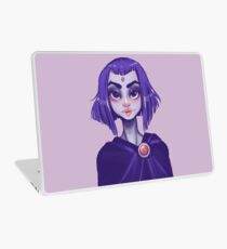 young teen titan: raven Laptop Skin