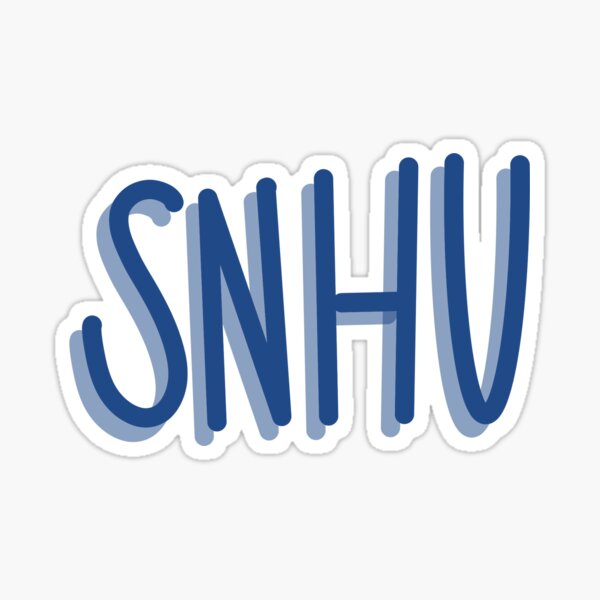 Snhu Sticker For Sale By Sammy1199 Redbubble