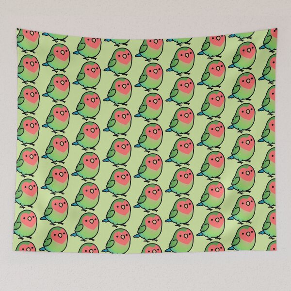 Item preview, Chubby Peach-faced Rosey Lovebird designed and sold by birdhism.