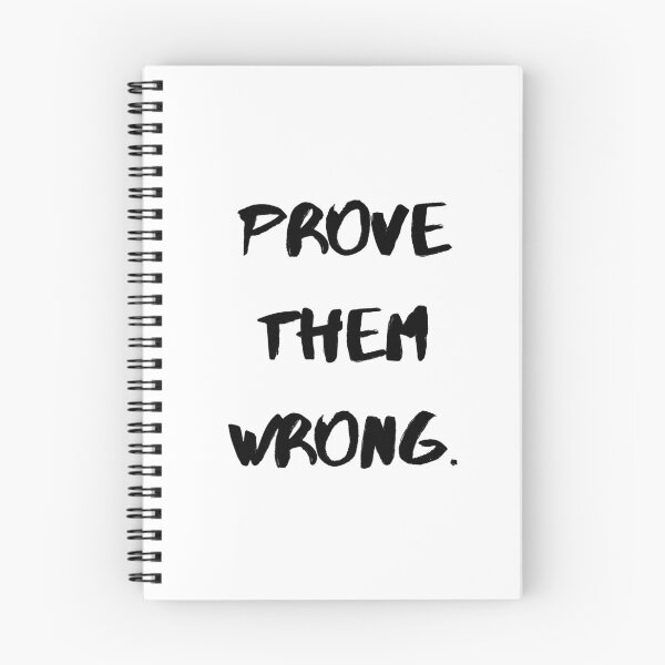 Item preview, Motivational Quotes For Success "Prove Them Wrong" designed and sold by Salman Hino.