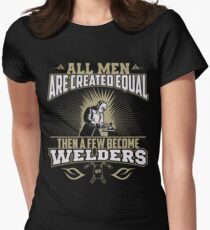 Welding Welder T Shirt Women's Fitted T-Shirt