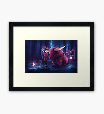 Lights Framed Print