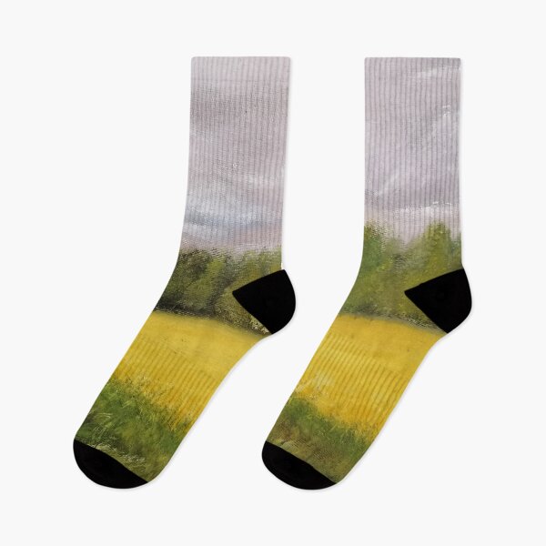 Item preview, Rape field landscape painting painted on canvas designed and sold by Anke Franikowski.