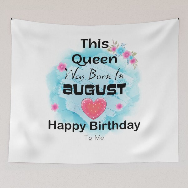 Item preview, this queen was born in august happy birthday to me designed and sold by Newluck01.