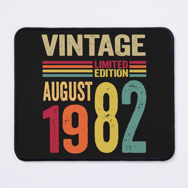 Item preview, 40 Years Old Gifts Vintage August 1982 - 40th Birthday gift designed and sold by BahaaIB.