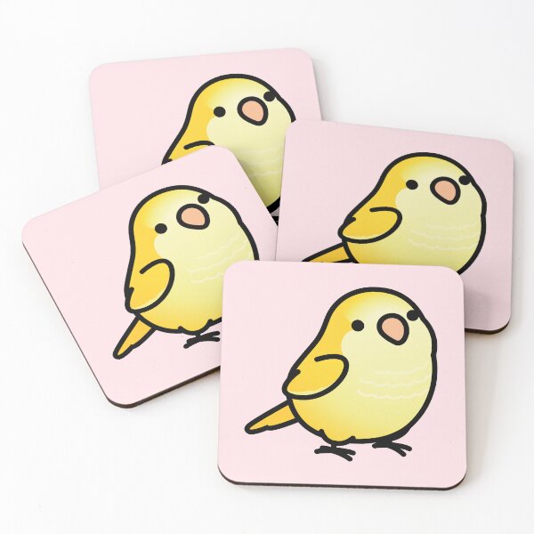 Item preview, Chubby Yellow Quaker Parrot designed and sold by birdhism.