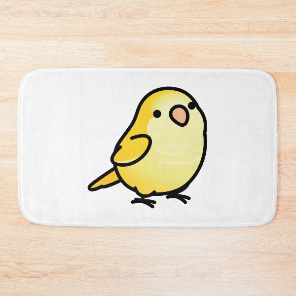 Item preview, Chubby Yellow Quaker Parrot designed and sold by birdhism.