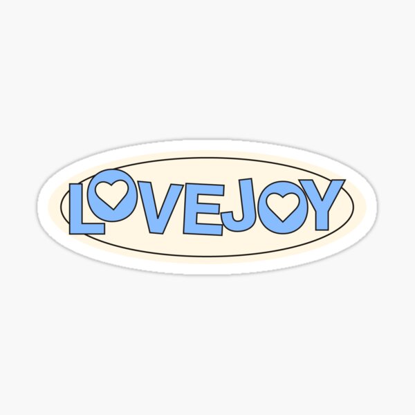 Lovejoy Band Name  Sticker