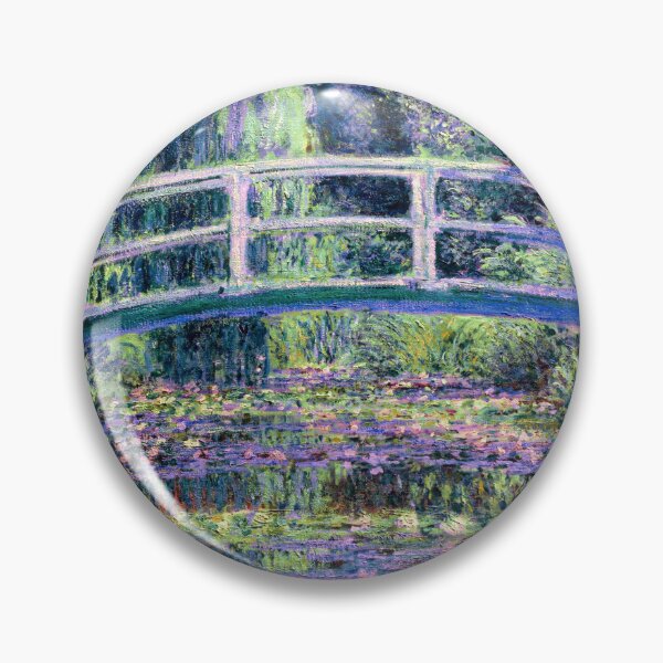 Item preview, Claude Monet Water Lilies and Japanese Bridge Painting designed and sold by Tamas Das.
