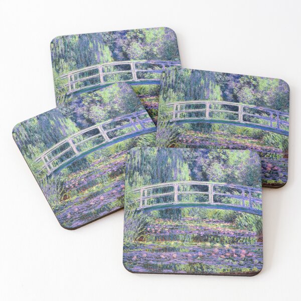 Item preview, Claude Monet Water Lilies and Japanese Bridge Painting designed and sold by Tamas Das.