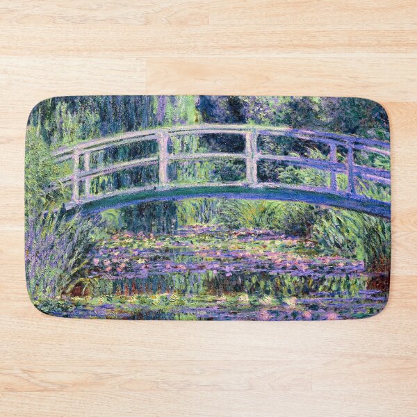 Item preview, Claude Monet Water Lilies and Japanese Bridge Painting designed and sold by Tamas Das.