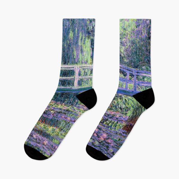 Item preview, Claude Monet Water Lilies and Japanese Bridge Painting designed and sold by Tamas Das.