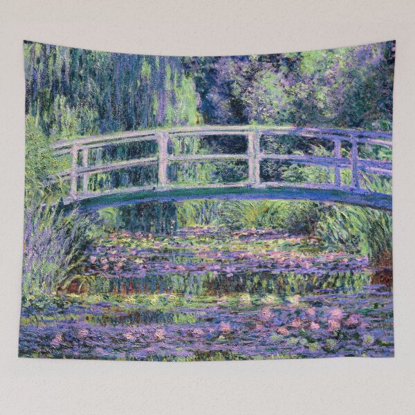 Item preview, Claude Monet Water Lilies and Japanese Bridge Painting designed and sold by Tamas Das.