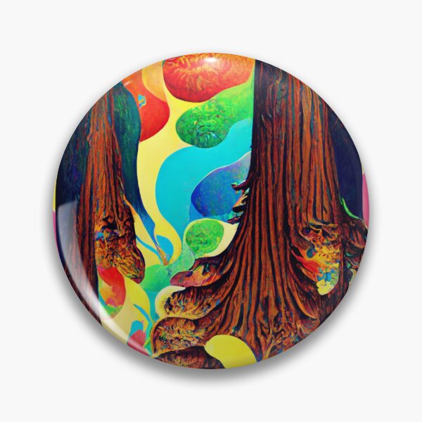 Item preview, Psychedelic Giant Sequoias designed and sold by deificusArt.