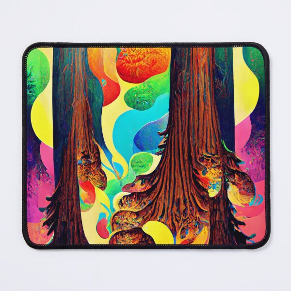 Item preview, Psychedelic Giant Sequoias designed and sold by deificusArt.