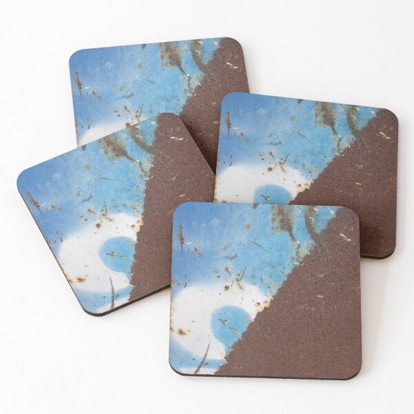 Item preview, Rusty metal and blue sky paint designed and sold by Anna Lemos.