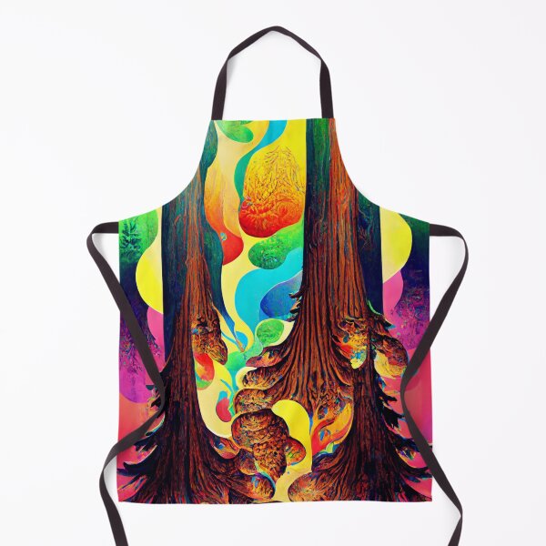 Item preview, Psychedelic Giant Sequoias designed and sold by deificusArt.