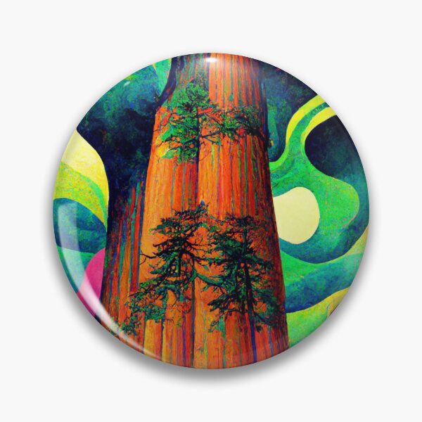 Item preview, Psychedelic Giant Sequoias designed and sold by deificusArt.
